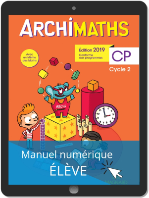 Archimaths CP (2019) - Fichier - manuel numérique eleve