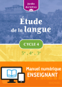 Jardin des lettres - Étude de la langue Cycle 4 (2016) - Manuel numérique enseignant