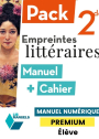 Empreintes littéraires 2de : Manuel + Cahier (2022) - Manuel numérique élève