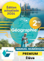 ActuGéo Géographie 2de (Ed. num. 2024) - LIB manuel numérique PREMIUM élève