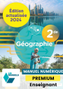 ActuGéo Géographie 2de (Ed. num. 2024) - LIB manuel numérique PREMIUM enseignant
