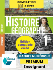 Histoire-Géographie 1re (Ed. num. 2023) - LIB manuel numérique PREMIUM actualisé + banque de ressources enseignant