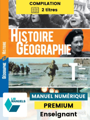 Histoire-Géographie Tle (Ed. num. 2023) - LIB manuel numérique PREMIUM actualisé + banque de ressources enseignant