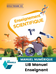 Enseignement Scientifique 1re (2024) - Manuel-cahier numérique enseignant