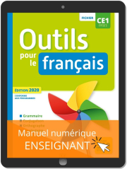 Outils pour le Français CE1 (2020) - Fichier - Manuel numérique enseignant