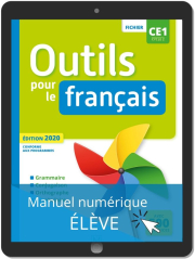 Outils pour le Français CE1 (2020) - Fichier - Manuel numérique élève
