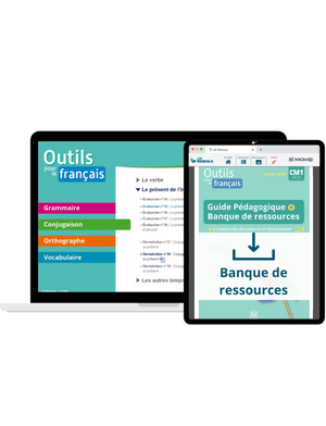 Visuel banque de ressources outils pour le français CM1 