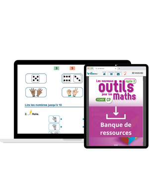 Visuel banque de ressources les nouveaux outils pour les maths CP