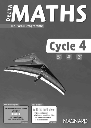 Delta Maths cycle 4 (2017) - Livre du professeur