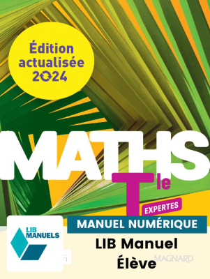 Maths Expertes Tle (Ed.num.2023) - LIB manuel numérique élève