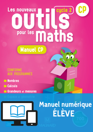 Les Nouveaux Outils pour les Maths CP (2018) - Manuel numerique élève