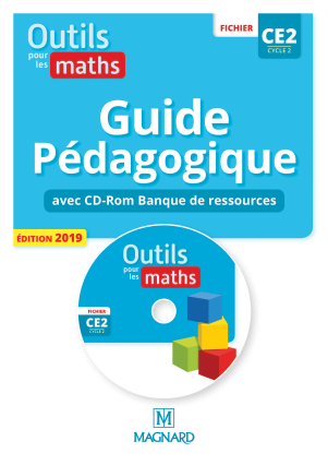 Outils pour les Maths CE2 (2019) - Banque de ressources du fichier sur CD-Rom avec guide pédagogique papier