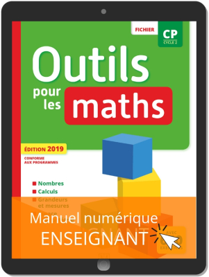 Outils pour les Maths CP Fichier (2019) - Manuel numerique enseignant