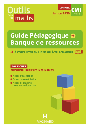 Outils pour les Maths CM1 (2020) - Guide pédagogique papier + banque de ressources à télécharger