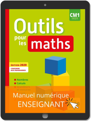 Outils pour les Maths CM1 (2020) - Manuel numérique enseignant