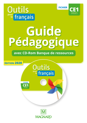 Outils pour le Français CE1 (2020) - Banque de ressources du fichier sur CD-Rom avec guide pédagogique papier
