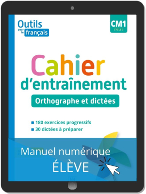 Outils pour le Français CM1 (2020) - Cahier d'orthographe - Manuel numérique élève