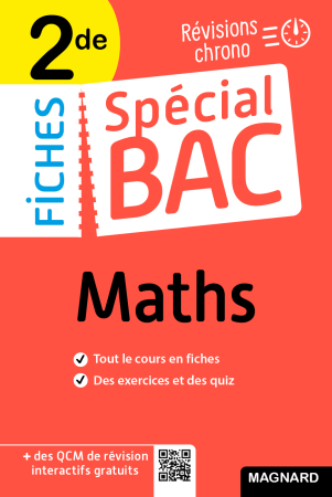 Spécial Bac Fiches Maths 2de Bac 2024