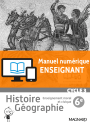 Histoire Géographie EMC 6e (2016) – Manuel numérique enseignant