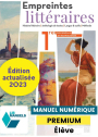 Empreintes littéraires 1re (Ed. num. 2023) - LIB manuel numérique PREMIUM actualisé élève