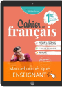 Empreintes littéraires Français 1re (Ed. num. 2022) - Cahier consommable – Manuel numérique enseignant corrigés