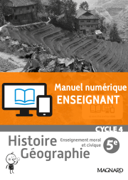 Histoire Géographie EMC 5e (2016) – Manuel numérique enseignant