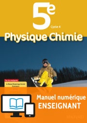 Physique-Chimie 5e (2017) - Manuel numérique élève