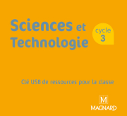 Sciences et technologie 6e (2018) - Clé USB ressources numériques