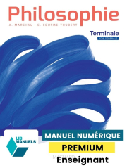 Philosophie Tle générale - Ed. Marchal (Ed. num. 2022) - LIB manuel numérique PREMIUM actualisé enseignant