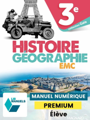 Histoire-Géographie EMC Gaïa 3e (2021) – Manuel numérique élève