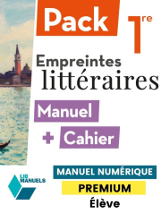 Empreintes littéraires 1re : Manuel + Cahier (2022) - Manuel numérique élève