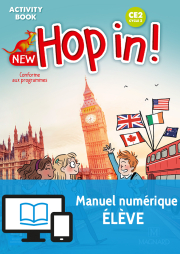 New Hop In! Anglais CE2 (2018) - Activity Book - Manuel numérique élève