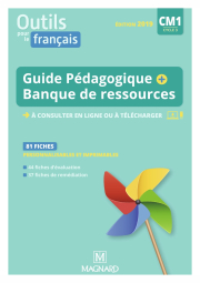 Outils pour le Français CM1 (2019) - Guide pédagogique papier + Banque de ressources à télécharger