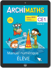 Archimaths CE1 (2019) - Manuel numerique eleve