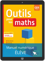 Outils pour les Maths CE1 Manuel (2019) - Manuel numerique élève