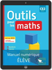 Outils pour les Maths CE2 Manuel (2019) - Manuel numerique élève