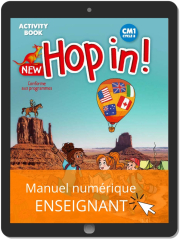 New Hop In! Anglais CM1 (2019) - Activity Book - Manuel numérique enseignant