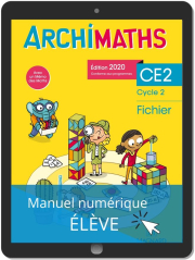 Archimaths CE2 (2020) - Fichier - Manuel numérique élève