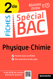 Spécial Bac Fiches Physique-Chimie 2de Bac 2023