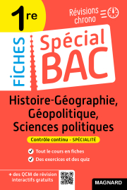 Spécial Bac Fiches Histoire-Géo, Géopolitique, Sciences Po 1re Bac 2024