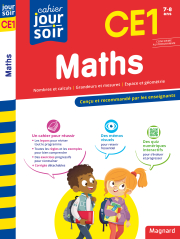 Maths CE1 - Cahier Jour Soir