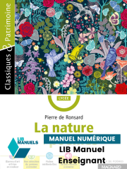 La nature en poèmes - Classiques et Patrimoine - Manuel numérique enseignant