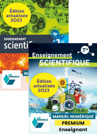 couvertures manuels actualisés 2023 enseignement scienti