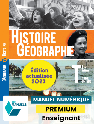 couverture manuel numérique enseignant histoire géo Tle