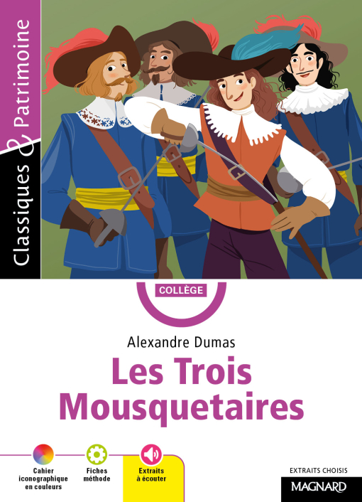 Couvertures Les Trois Mousquetaires, Alexandre Dumas